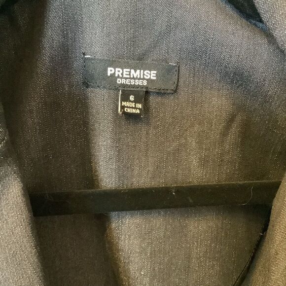 Premise Black Denim Dress 🍾🌞👖 - Picture 9 of 9